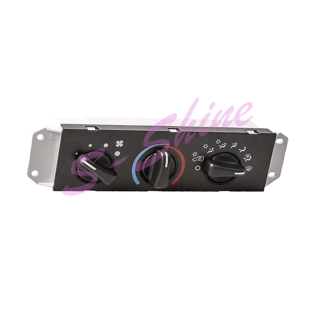 Air Conditioning Heater & A/C Control For Jeep Wrangler TJ 1999-2004 55037473AB Auto Parts Car Accessories Tools