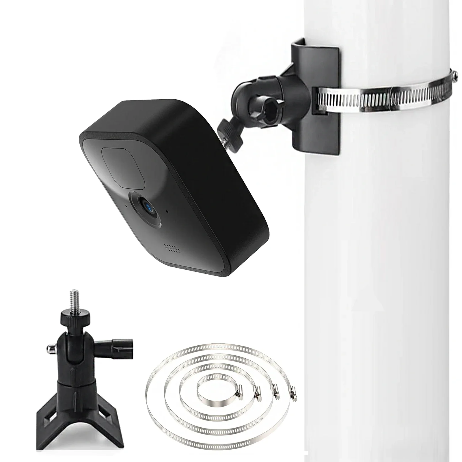 360° Adjustable Blink Wall Mount Holder for Blink 4th Gen/3rd Gen/Blink XT/XT2 Camera, With 4 Adjustable Clamping Rings