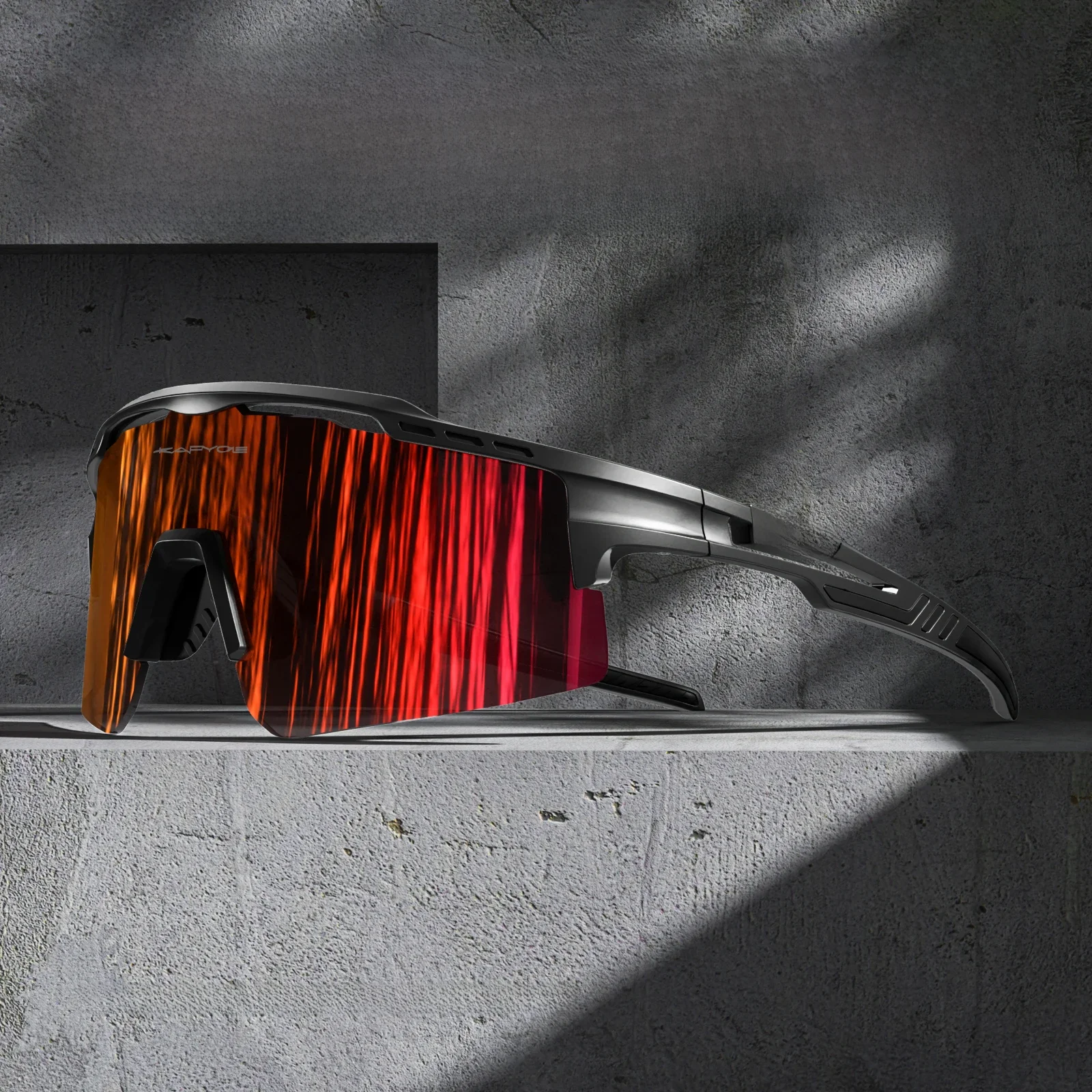 AliExpress kapvoe Polarized MTB Cycling Glasses Sports Runing Sunglasses Men Women Bike Bicycle Goggles Skiing Fishing Climbing Eyewear