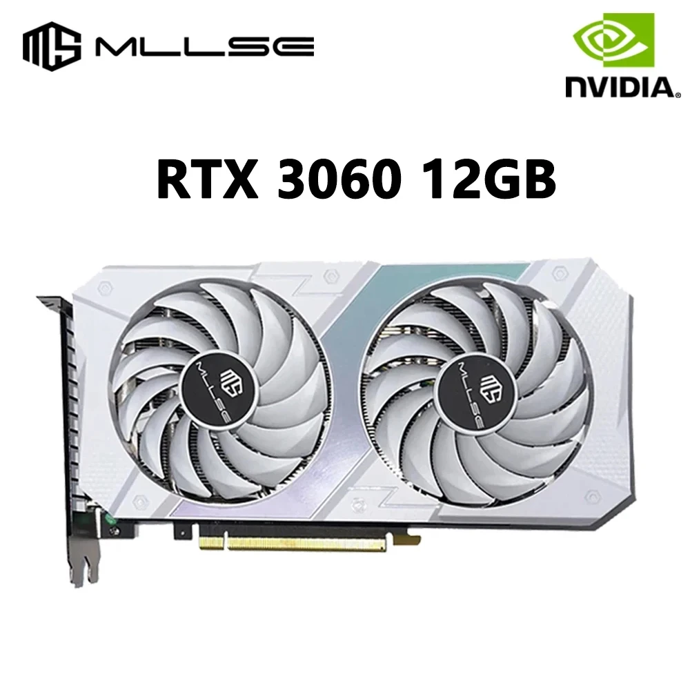 Б/У видеокарта MLLSE NVIDIA GeForce RTX 3060 12 ГБ GDDR6 256-бит PCI Express 4.0 × 16 HDMI Настольные компьютеры Игровая видеокарта Placa De
