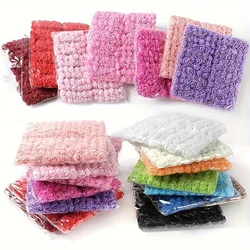 144Pcs Mini Foam Roses Artificial Flowers for DIY Wedding Bouquets Scrapbooking Home Decor For Valentine'S Thanksgiving Day