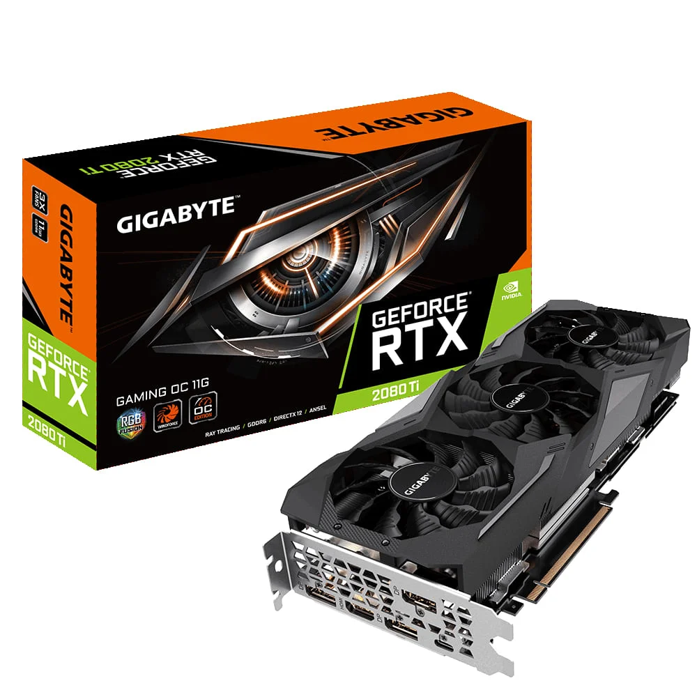 2024 GEBRAUCHT GIGABYTE RTX 2080 TI 11 GB Turbo Edition GDDR6