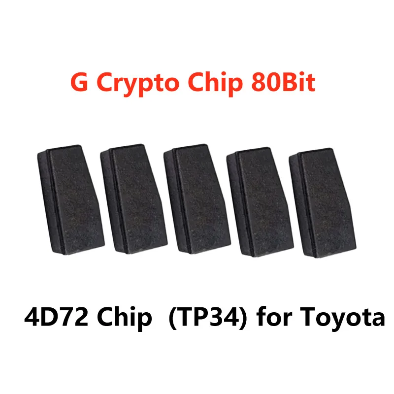 4D72 Chip G Crypto Chip 80Bit  (TP34)  Blank Car Key Transponder Chip for Toyota