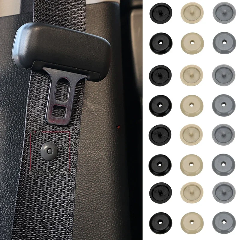 Bouchon de ceinture de sécurité de voiture, clip de limite d'espacement de ceinture de sécurité, plastique antidérapant, retenue de bouton d'arrêt, accessoires automobiles