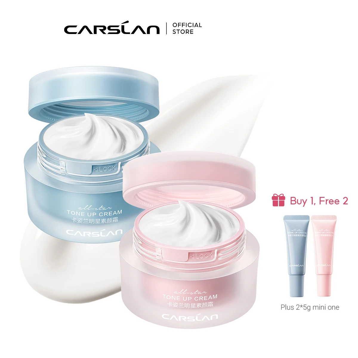 CARSLAN Alle Sterne Tong-up Creme Gesicht Foundation Bleaching Kleid Creme Feuchtigkeitsspendende Feuchtigkeitsspendende Make-Up Primer