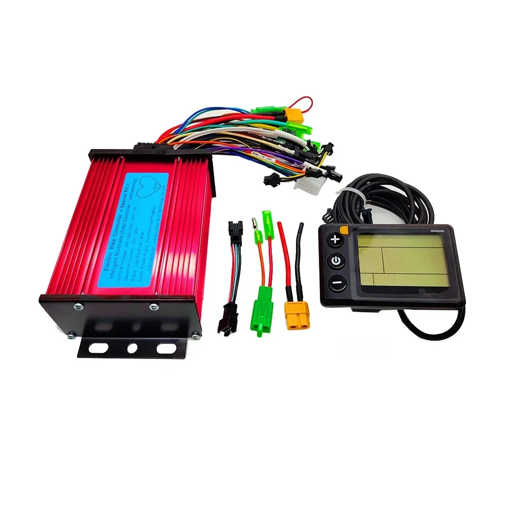 AliExpress NONE 36V 48V 52V 60V 72V 450W 500W 600W 25A E-bike/Electric Scooter Brushless Controller With LCD Display For Electric Bike