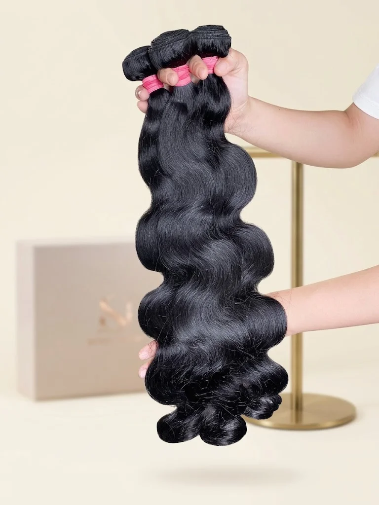 

Натуральные волосы 12A Virgin Body Water Wave, необработанные бразильские, 1/3/4/5 пучков, 40 дюймов, Remy, двойная трессировка, для наращивания и плетения кос