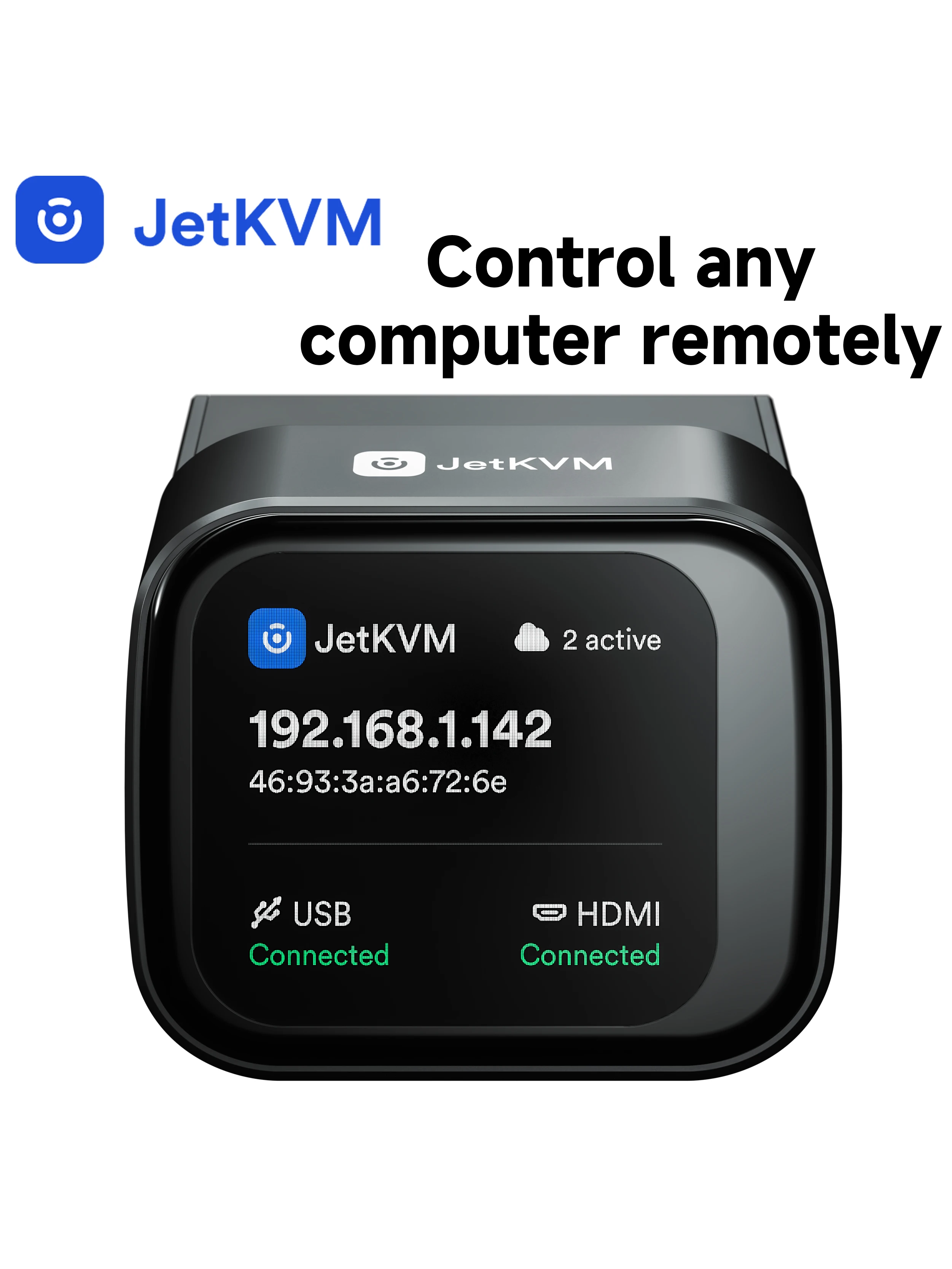 JetKVM open source IP-KVM op IP-desk afstandsbedieningsapparaat, afstandsbeheer zonder software, teksttool - afbeelding 2
