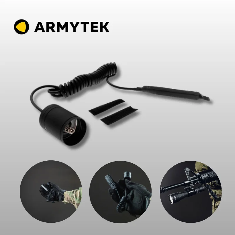 

Armytek Remote Switch ARS-01 (Curl Cord) For Tactical Flashlights