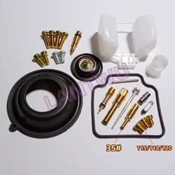 For Honda FTR223/SL230 Single Cylinder Motorcycle Carburetor Repair Kit with Vacuum Diaphragm and Float