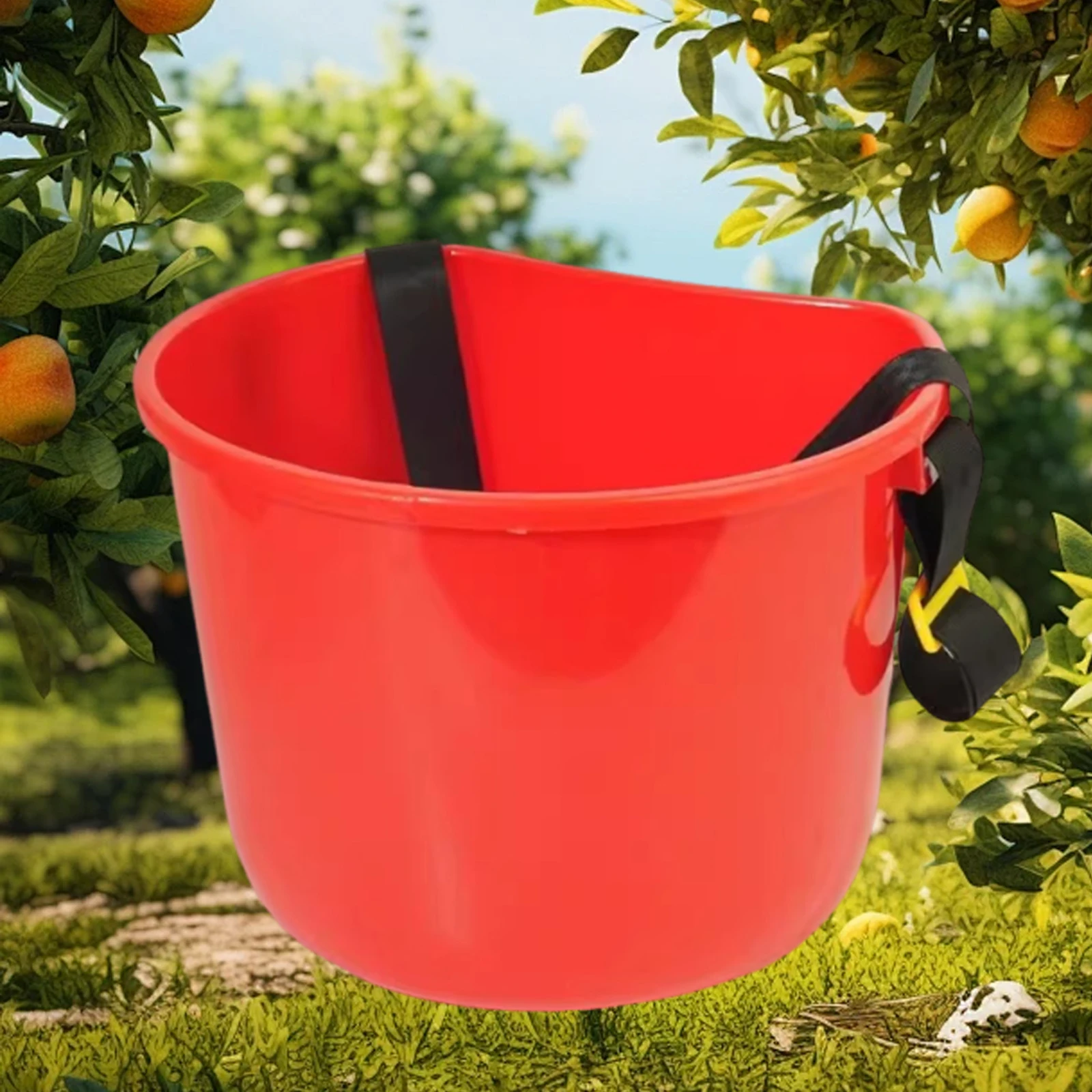 سلة قطف الفاكهة، مجموعة منظم دلو خفيف الوزن، أداة البستنة لحديقة الحديقة والخضروات #2