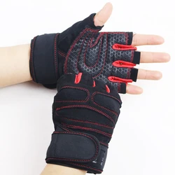 Gym Gloves Fitness Weight Lifting Gloves Body Building Training Sports Exercise Cycling Sport Workout Glove for Men Women