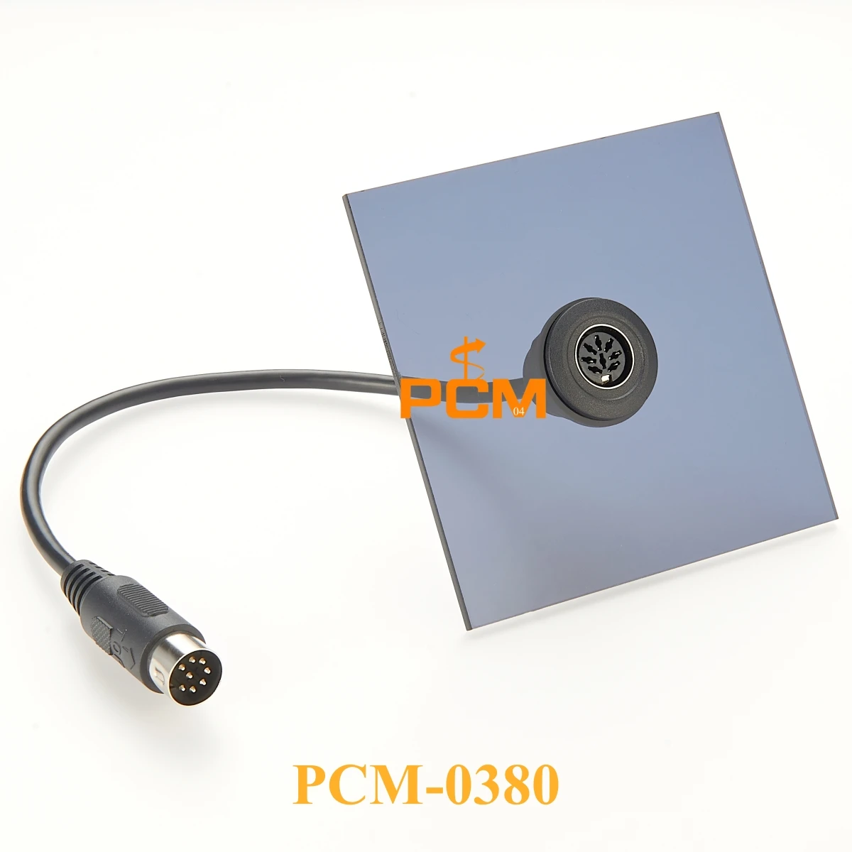 Power DIN 8 Pin Cable Round Panel Mount Male to Female for Speaker Systems Audio Equipment and Dash Mount Applications