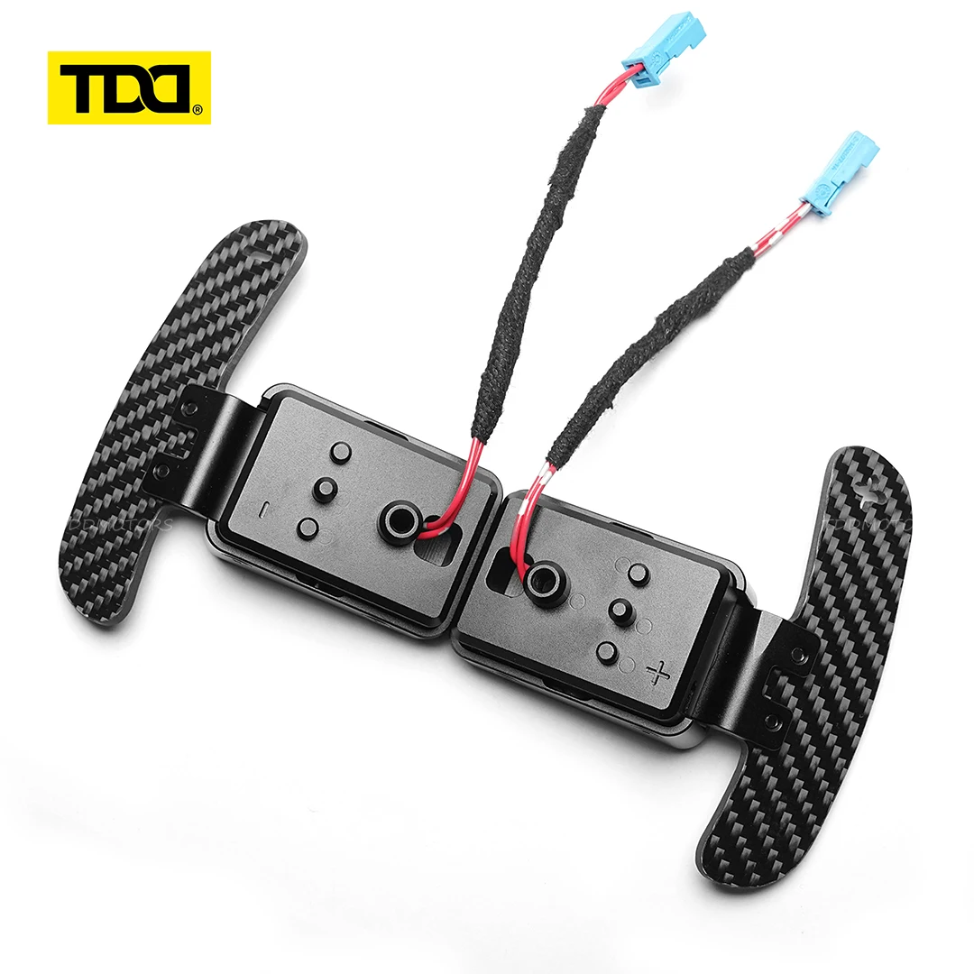 TDD ألياف الكربون المغناطيسي مجداف شيفتر لسيارات BMW F20 F30 F32 F22 F80 F87 G20 G22 G30 M2 M3 M4 M5 M6 X5M X6M X3 X5 X6 G87 G80 G12