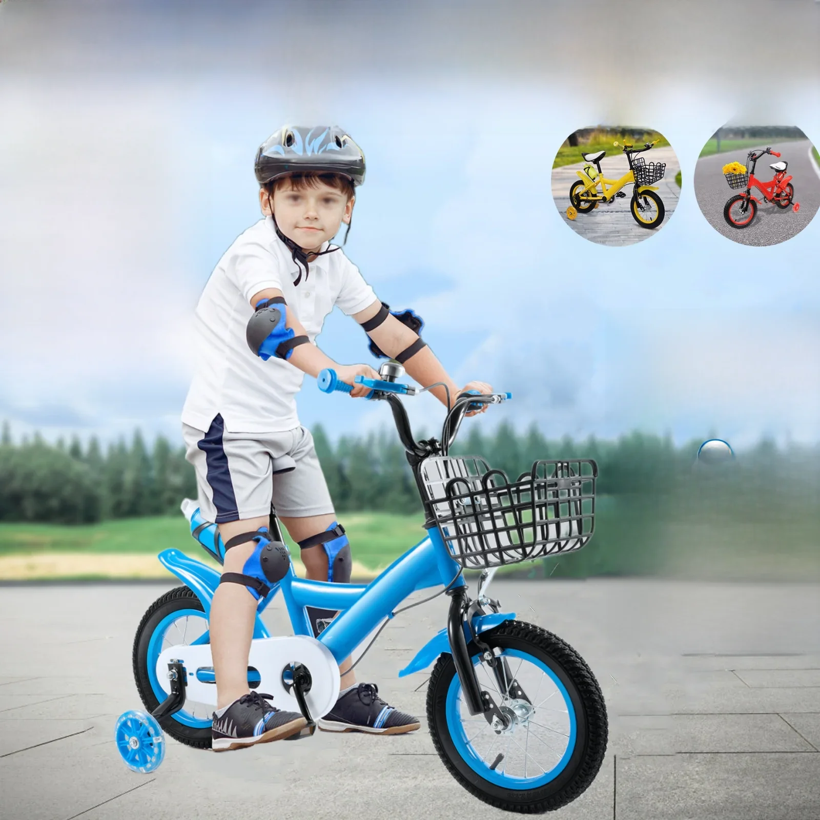 AliExpress 12 Inches Kids Bike Children Girls Boys Bicycle Cycling w/ Removable Stabilisers