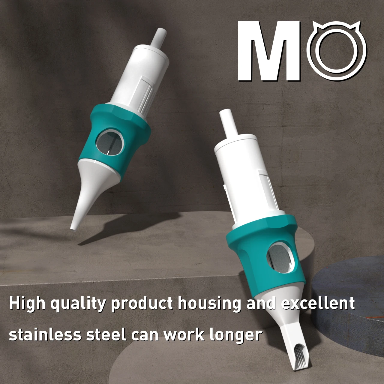 20Pcs MO Tattoo Cartridge Needles with Membrane System Round Magnum RM0.35MM 10 0.30MM Disposable Needles for Tattoo Pen Machine