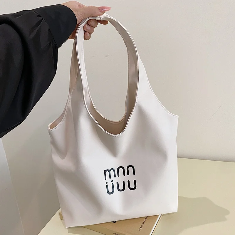 حقيبة يد عصرية محمولة باليد النسخة الكورية من حقيبة فتاة بسيطة وجميلة تحت الإبط 2025 حقيبة كتف جوكر صيفية جديدة #2