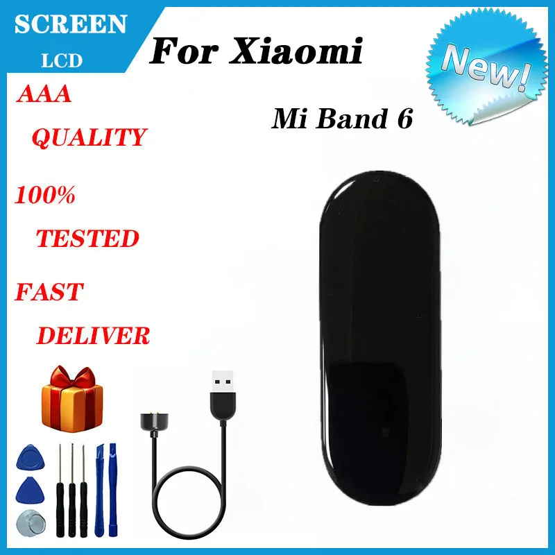 For Xiaomi Mi Band 6 Smart Bracelet LCD Display Screen Repair + Touch Screen