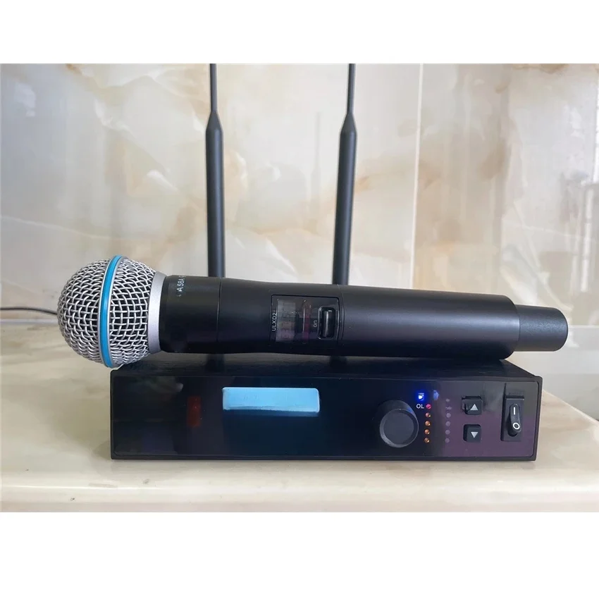 NONE ULXD4/BETA58A 87 Microphone numérique sans fil Microphone en direct carte son dynamique extérieure 3