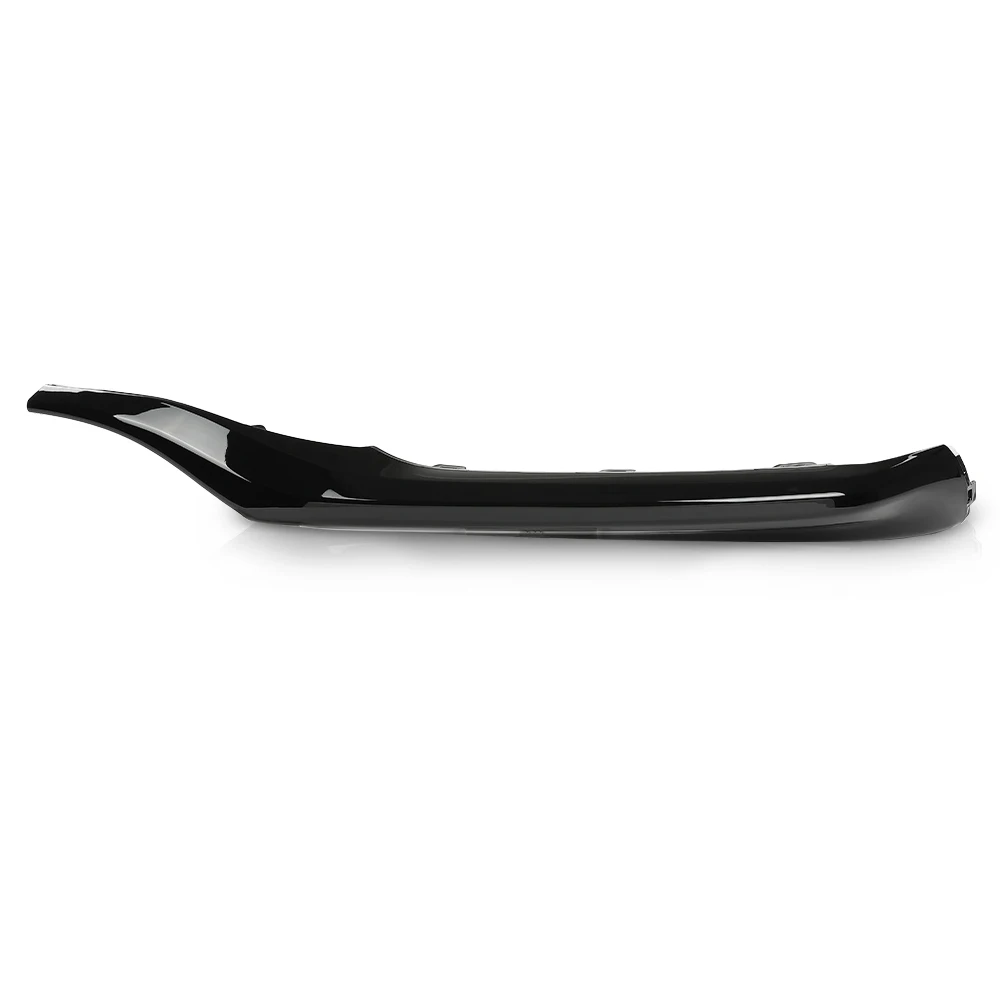 Front Bumper Side Lower Trim Fit for 2021-2023 Toyota Camry Xse Se Left Driver Side 5312406260 Glossy Black Abs Plastic Durable