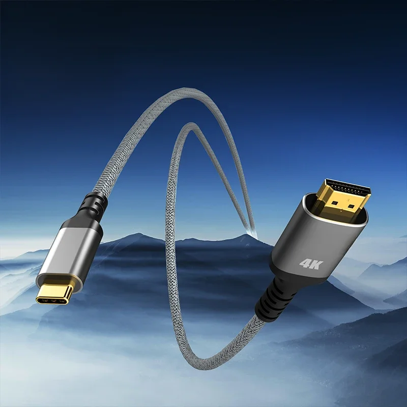 Cyanmi usb c zu hdmi kabel 8k 4k typ c zu hdmi 2,1 thunderbolt 4 & 3 bis 8 k60hz 4 k120hz für iphone