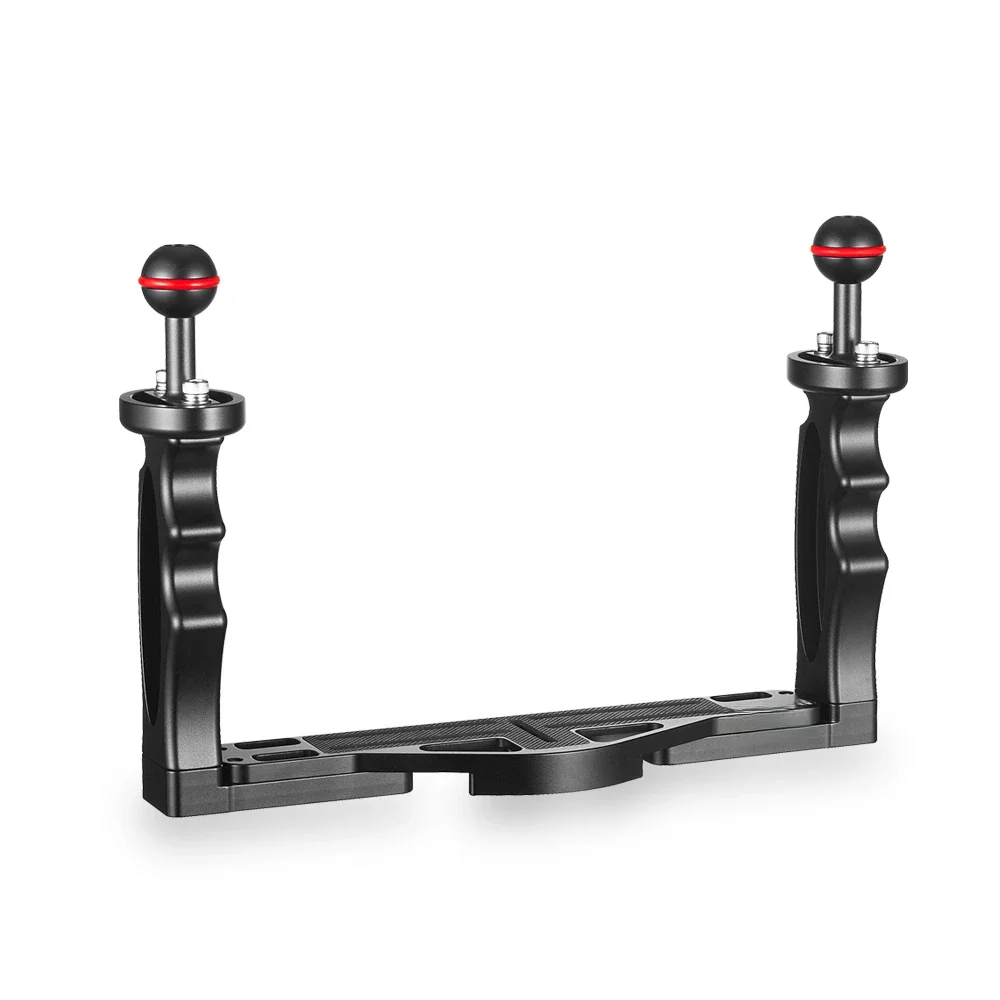 Einstellbare Dual Griff Tauchen Tablett Stabilisator Rig für GoPro Canon Sony DSLR Kamera Smartphone Unterwasser Gehäuse Halterung