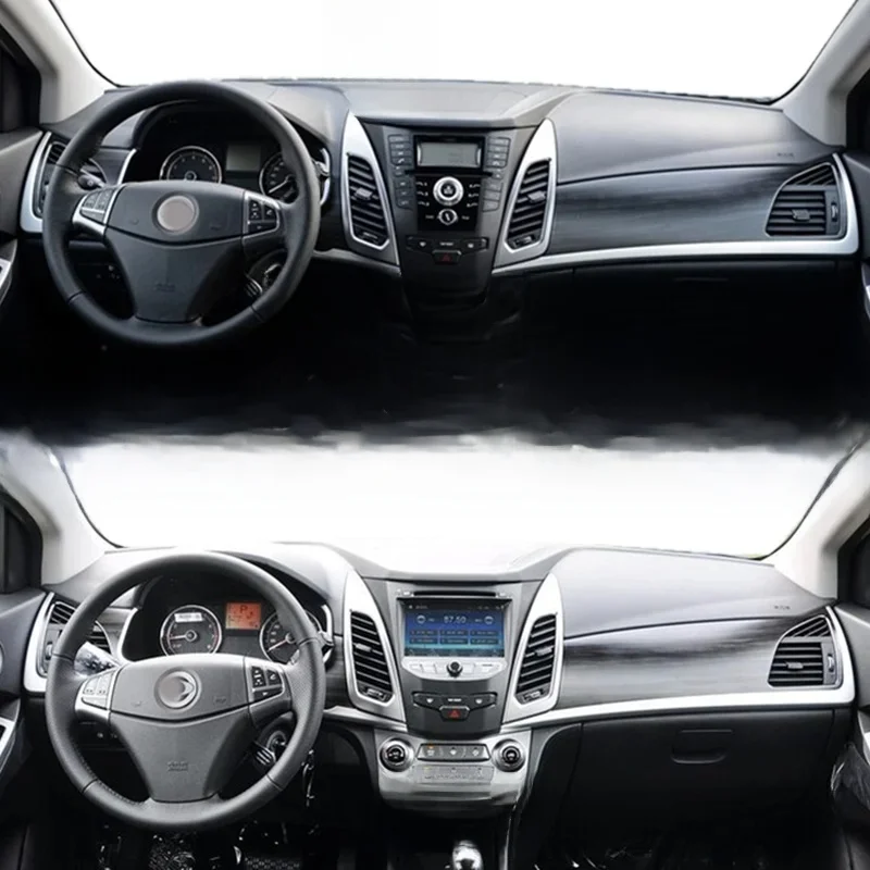 For SSANGYONG Korando C CK 2014-2018 Dashmat Dashboard Cover Instrument Panel Protective Pad Dash Mat Anti-Dirt Proof Ornament