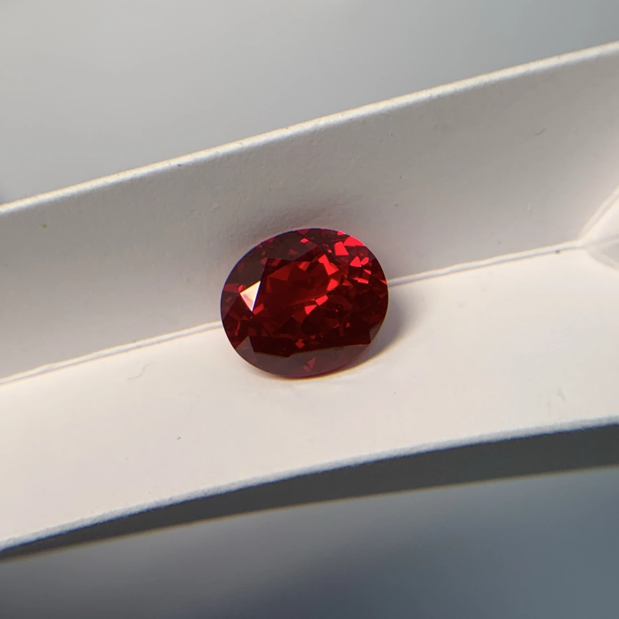 

Lab Grown Ruby Oval Cut Pigeon Blood Red Loose Gemstones Beads With AGL For Women Necklace Earrings Jewelry Making Wholesale