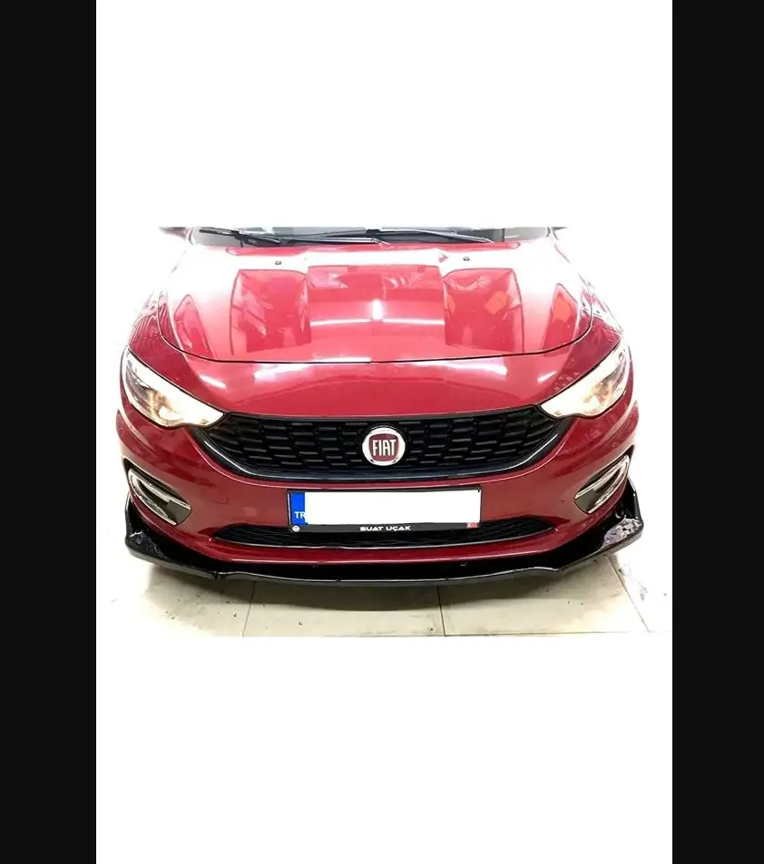 

For Fiat Tipo Egea Front Bumper Attachment Splitter Universal Front Lip - Car Styling Auto Accessory Bumper Spoiler Mirror Wing