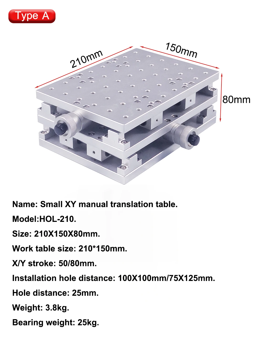 HUNST 2-Achsen-Bewegungstisch, tragbares Schrankgehäuse, XY-Tisch für Laserbeschriftungs-Graviermaschine, 300 x 220 mm/210 x 150 mm/300 x 300 mm – Detail 5