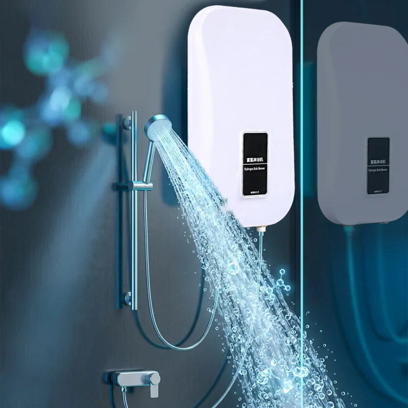 Physical Recovery 2000ppb Hydrogen Shower Skin Smoothing Detox Wellness Therapy Hydrogen Bath Generator Rich Water Machine