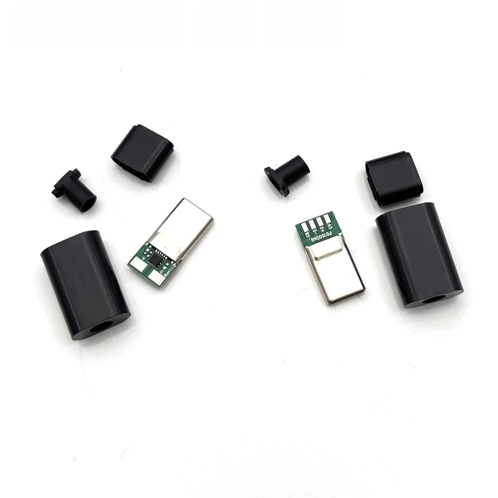Wtyczka męska TYPE-C PD 240W 5A 50V Szybkie ładowanie Złącze 16P USB Z PCB Interfejs linii danych Akcesoria do kabli danych DIY — zdjęcie 2