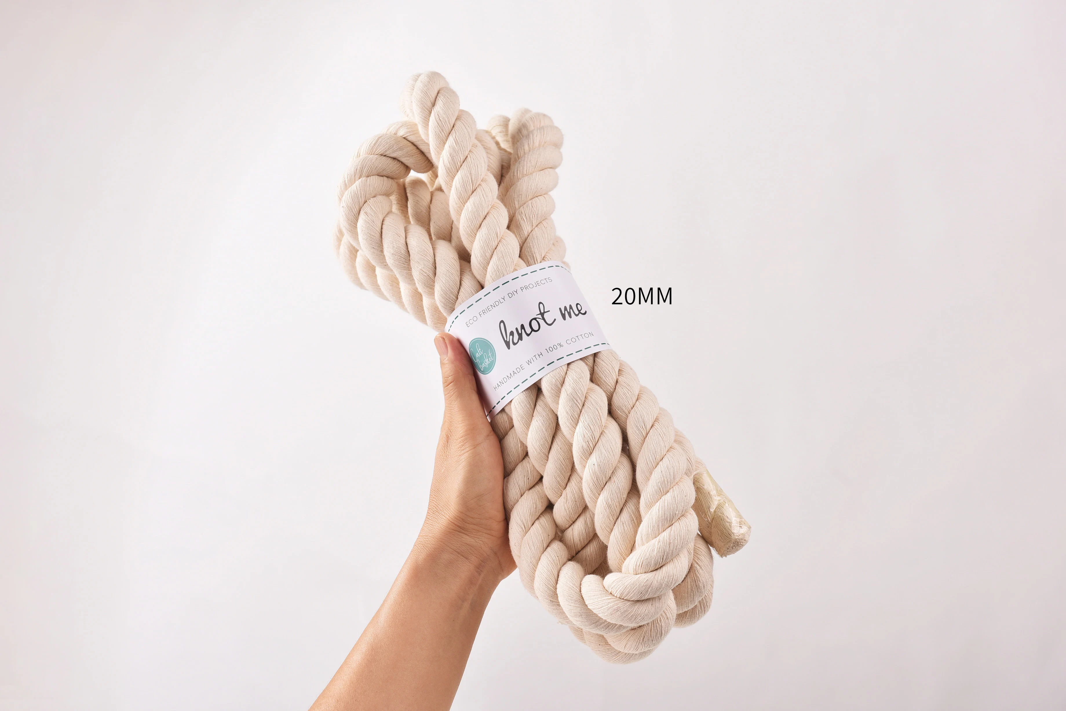 Self Dyeing Rope Cotton Rope Perfect for Pet Leashes, Shoulder Bag and  Various DIY Projects