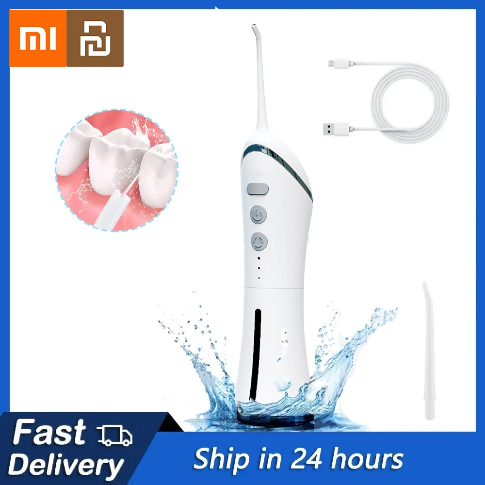 Xiaomi Youpin Irrigator Dental Professional Water Pick lavatrice elettrica per bocca 3 modalità strumento di sbiancamento per la pulizia dei denti nuovo