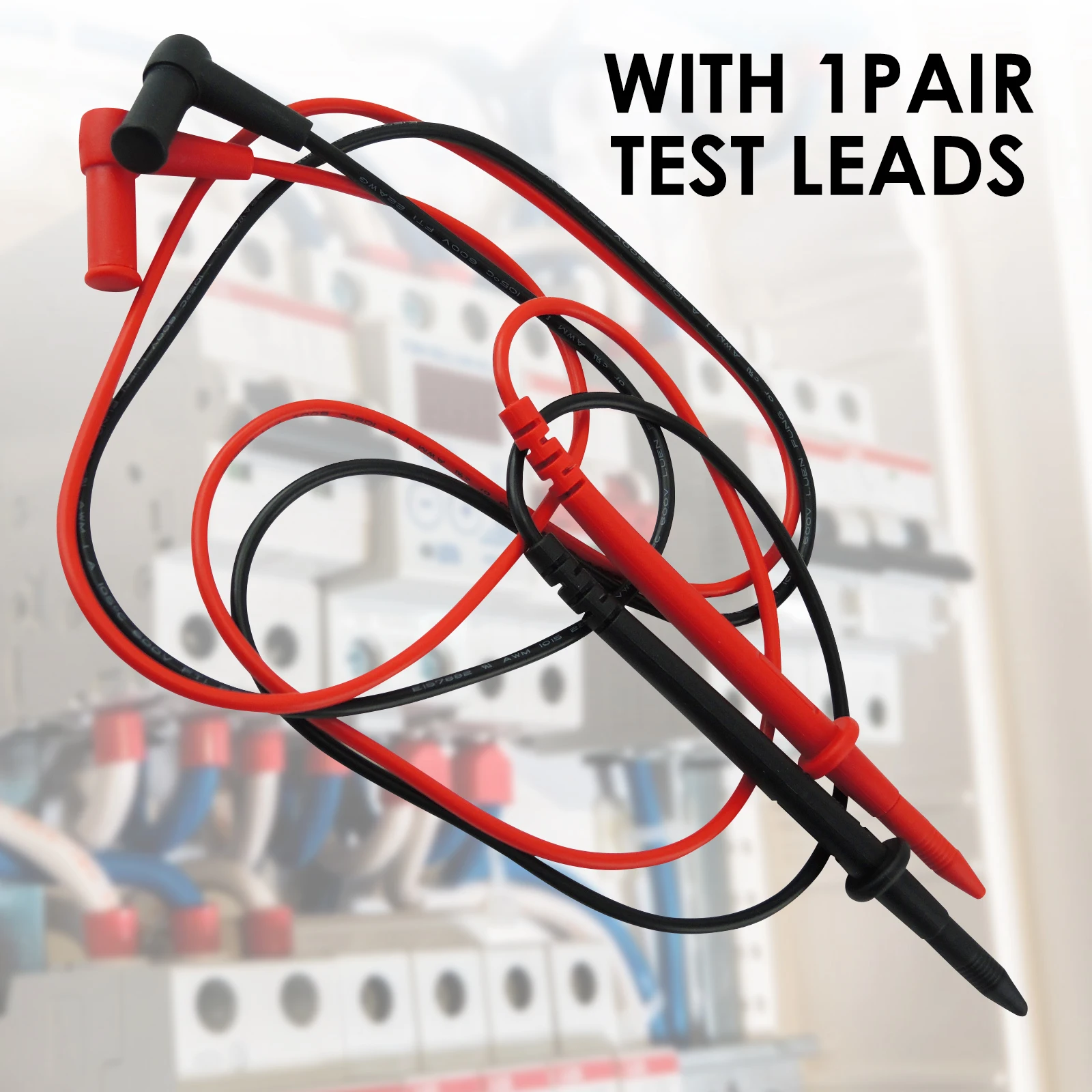 عالية الجودة الرقمية المشبك متر تيار مستمر التيار المتناوب الجهد الحالي المقاومة ديود المتعدد قياس صفر وظيفة شاشة الكريستال السائل #6