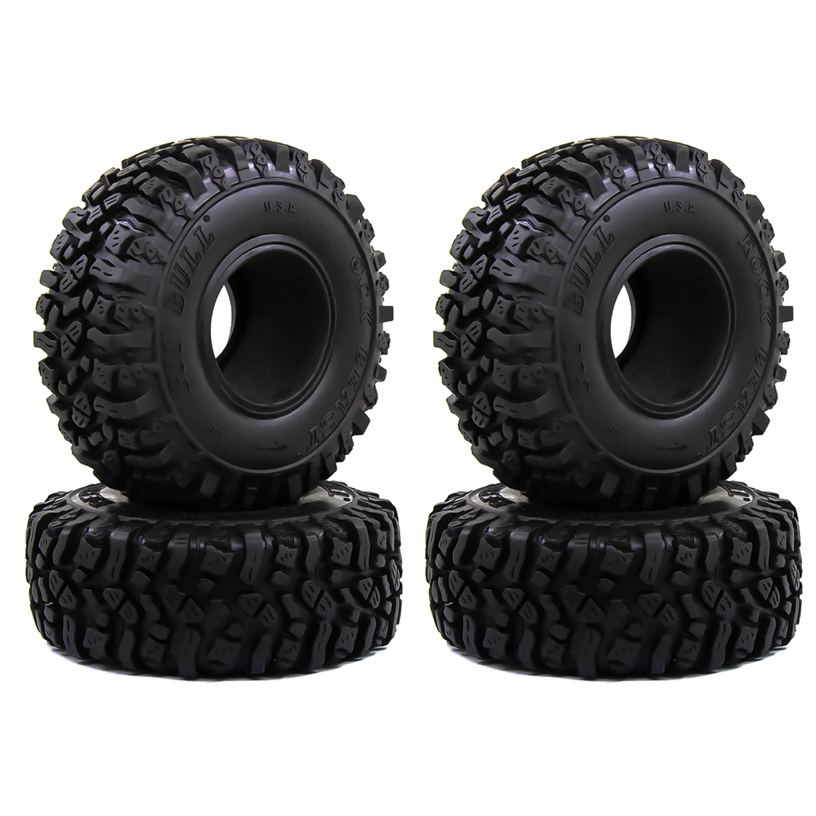 115*45MM 1,9' Gummireifen für 1:10 RC Rock Crawler Axial SCX10 II 90046 AXI03007 Traxxas TRX-4