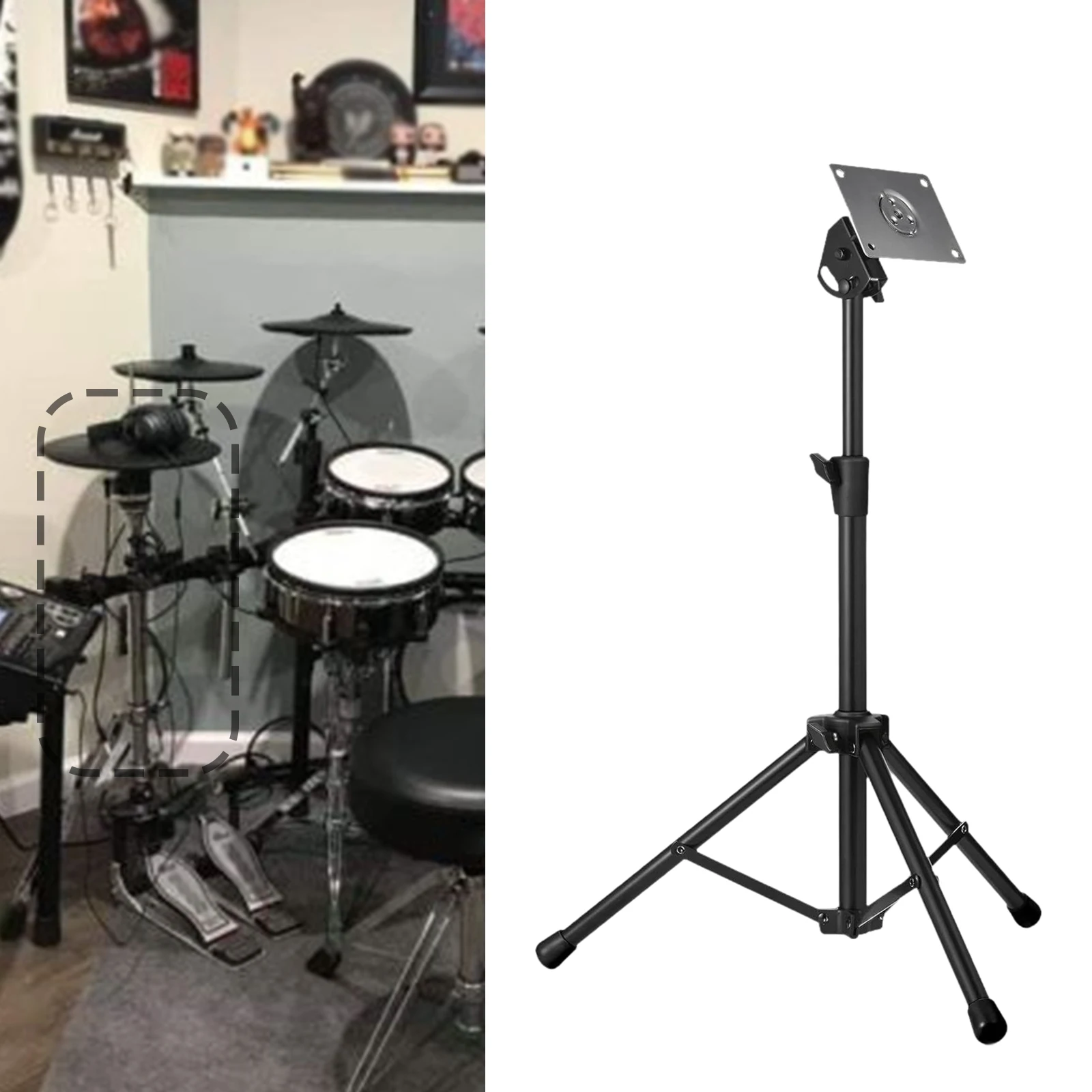 Electronic Mounting Stand with - đánh giá và giá Electronic Drum Rack Stand