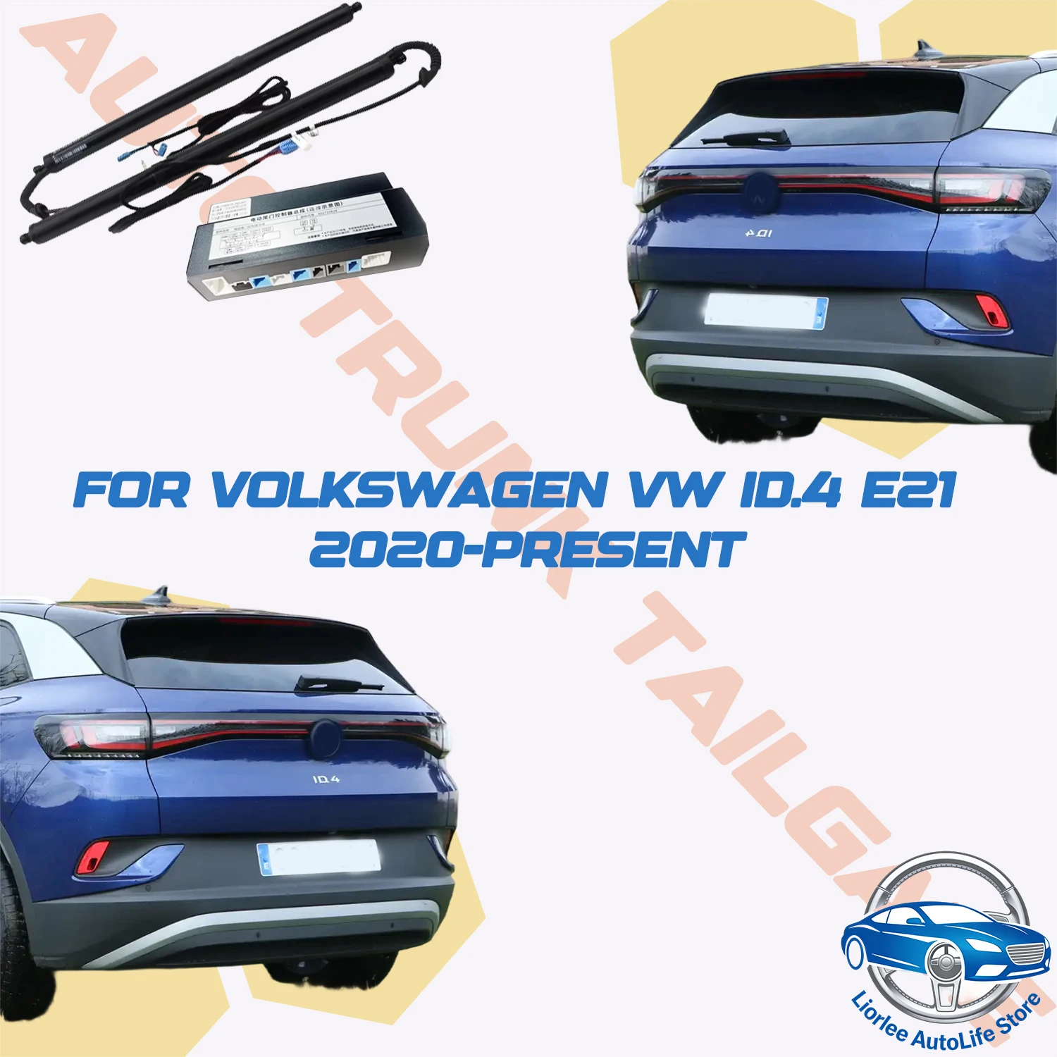 For Volkswagen VW ID.4 E21 2020-present Car Power Trunk Lift Electric Hatch Tail gate Strut Auto Rear Door Actuator