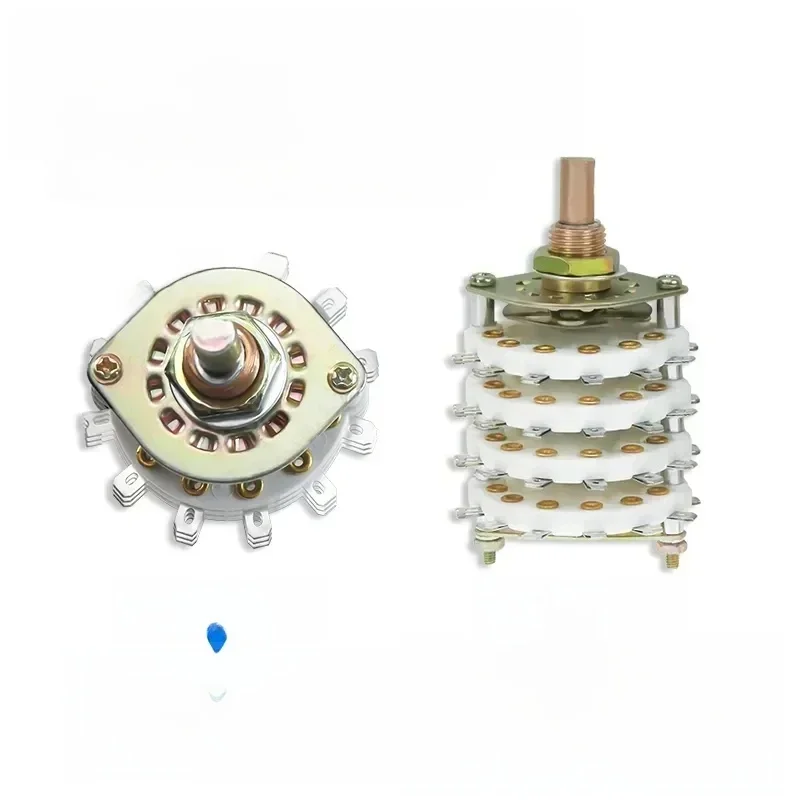 Connecteur de sélecteur de commutateur rotatif KCZ 3-6 couches avec couvercle de sélecteur de commutateur rotatif de canal 1 pièce