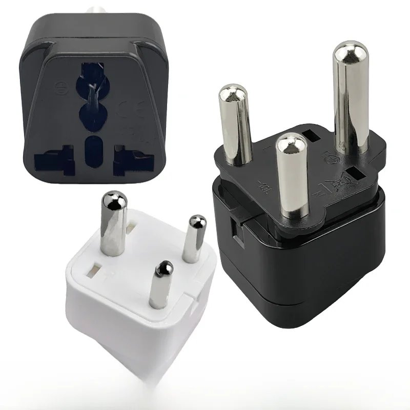 Prise d'afrique du sud 15A AC250V Type M grand rond 3 broches inde conversion adaptateur de prise de courant voyage Pakistan convertir chine AUS charge