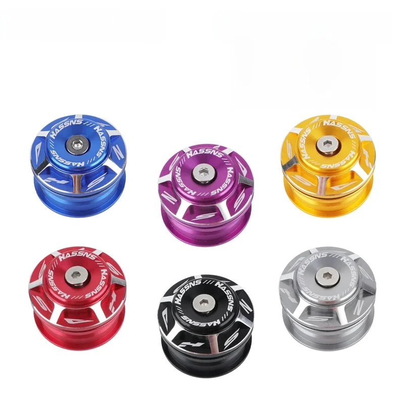 AliExpress HASSNS Headset Mtb Steering Box 44mm Headset Bicycle Steering Bearings 1 1/8 Integrated Mountain Bike Head Set Cycling With Cap