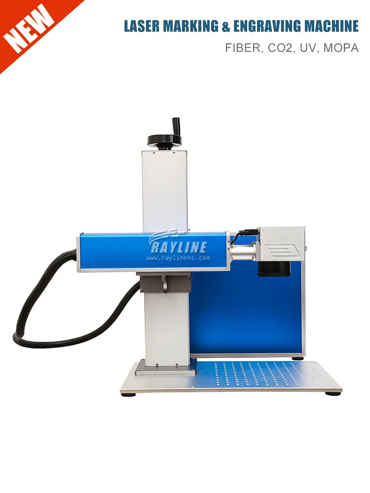 Split Laser Marking Machine Separate Fiber Laser Engraver for Metal Stainless Steel Jewelry 20W 30W 50W