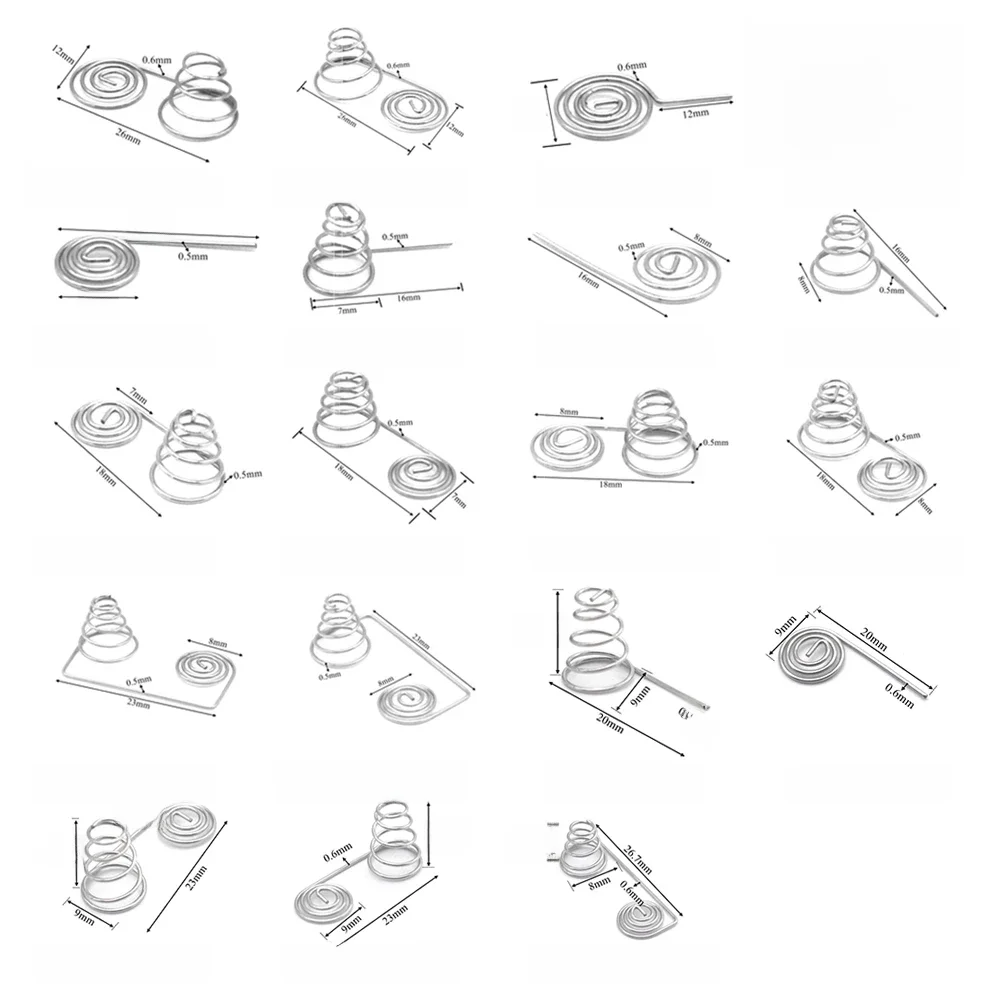 Finewe – ressort de batterie de télécommande AA, fil de nickel AAA, ressort de batterie positif et négatif pour Console de jeu PS5
