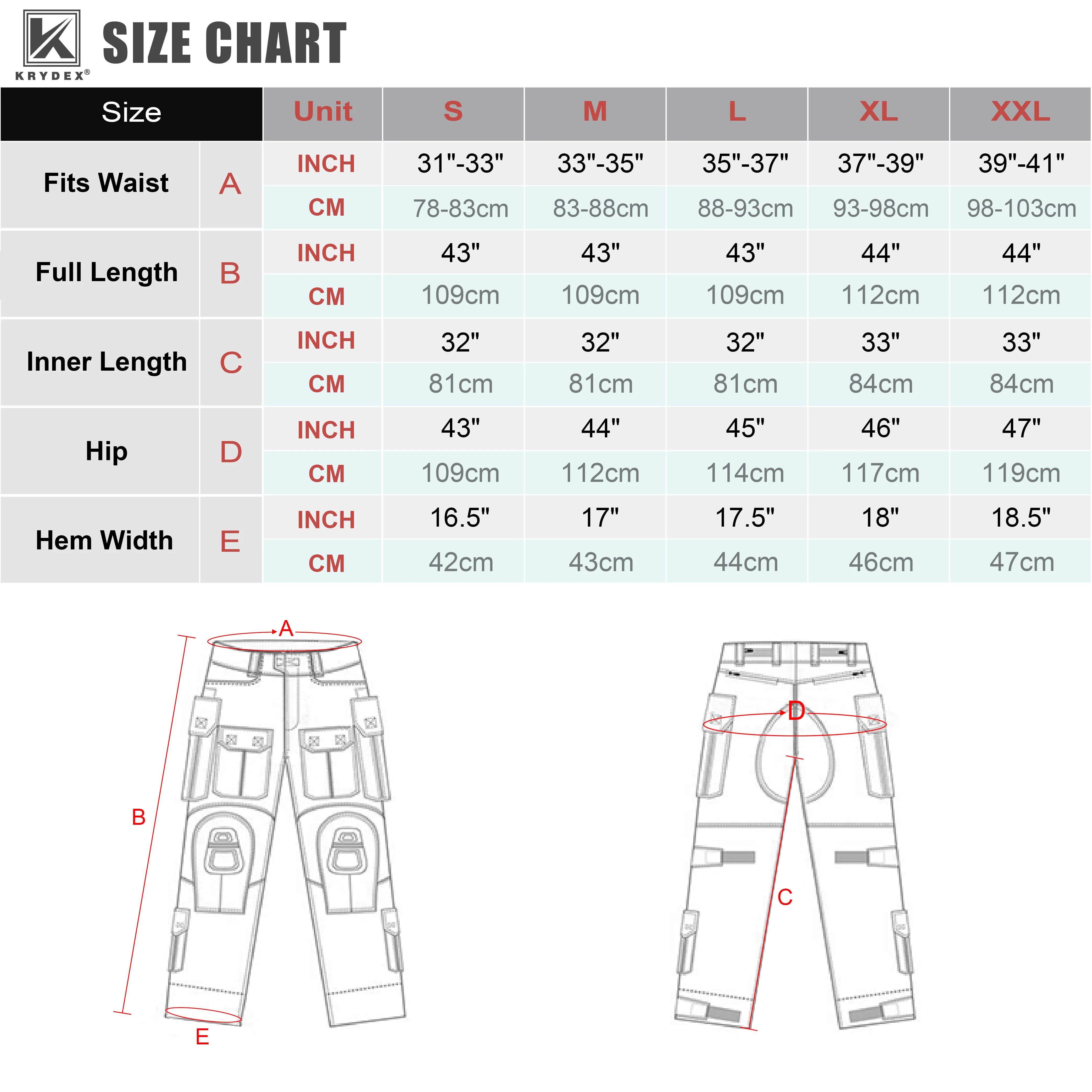 KRYDEX-Battlefield Combat Calças masculinas, calças táticas, calças de assalto, joelheiras, Airsoft Gear, tiro e caça