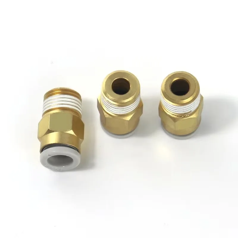 10pcs/bag Fitting KQ2H03-M3A KQ2H03-M5A KQ2H03-01AS KQ2H03-02AS KQ2H04-M3A KQ2H04-M5A KQ2H04-M6A