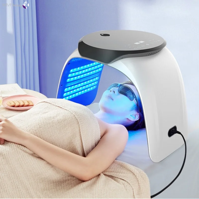 

Cold & Hot Nano Water Supplement Spray Spectrometer Colorful Dynamic Red Light PDT Photon Rejuvenation Mask Beauty Instrument