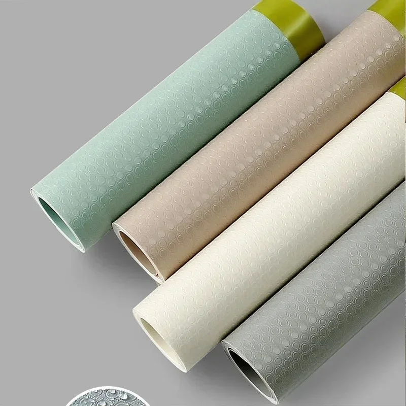 1 rolle Regal Schublade Liner Schrank Matte Cuttable Feuchtigkeit-beweis Öl-proof EVA Papier Küche Kühlschrank Schrank Matte küche Tischset
