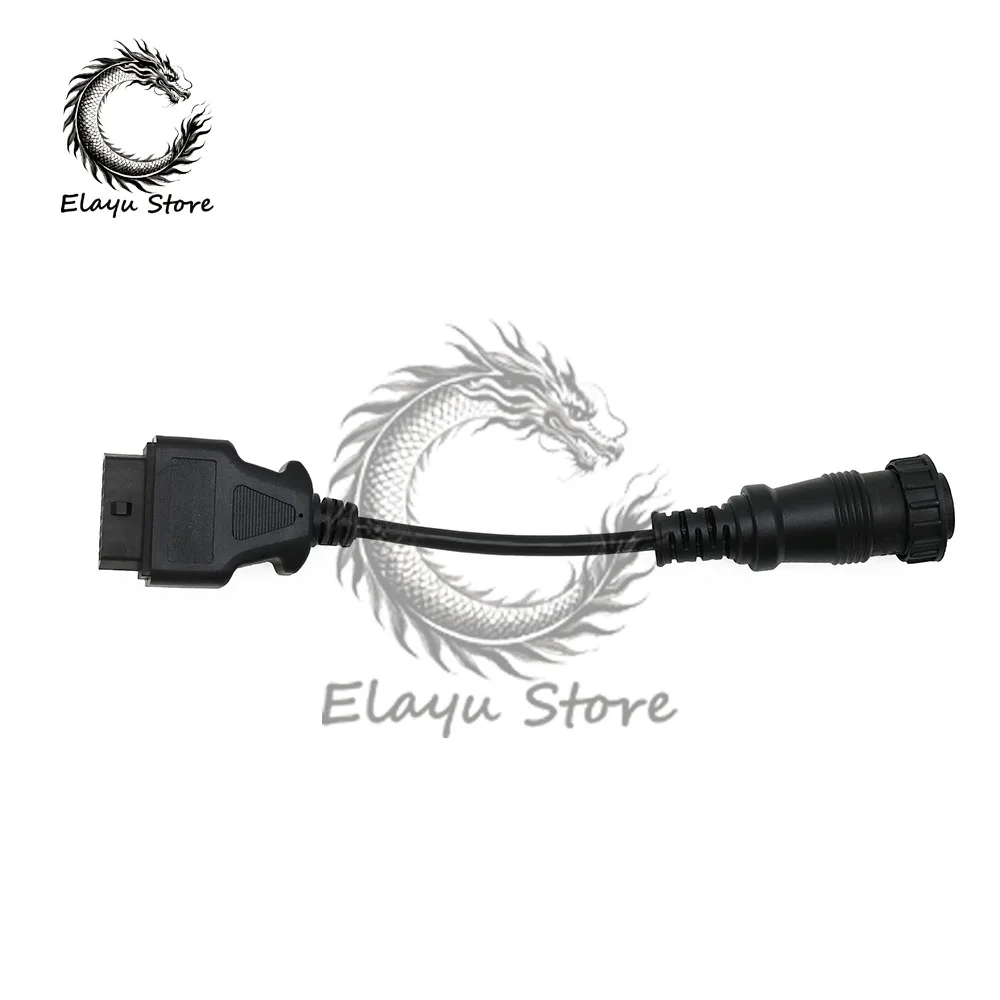 

14-контактный интерфейс тестового жгута проводов, основная тестовая линия, 14-контактный диагностический кабель-адаптер для инструментов диагностического сканера Volvo VocomII Vocom2