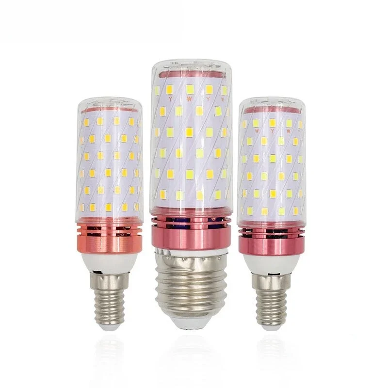 LED Maisbirne E27 E14 Glühbirne 220V LED Lampe Kronleuchter Kerzenlicht für Heimdekoration