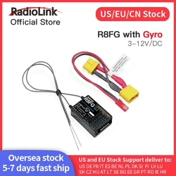 Radiolink R8FG 8 Channle 2.4G Gyro RC Receiver Voltage Return 600 Meters Long Range RX for Car Boat RC8X RC6GS RC4GS T8S T8FB